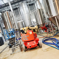 Solution clé en main pour équipement de brasserie automatique en acier inoxydable personnalisé de 2000L à 3000L