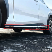 Protection de pare-chocs en acier inoxydable couleur unie anti-rayures avec fixation par vis pour Lexus RZ450e RZ300e 2023 2024 – Garde-coffre avant, arrière et latéral