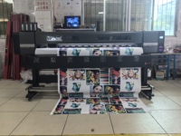 1,9 m 6 pies xp600/i3200 cabeza gran formato eco solvente impresora Plotter máquina Digital vinilo Banner rollo a rollo máquina impresora
