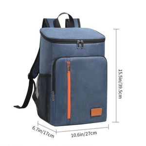 กระเป๋าปิกนิกแบบสะพายไหล่ Oxford Outdoor  พร้อมโลโก้สั่งทำ ขายส่ง กันน้ำ เก็บความร้อน พกพาสะดวก ใช้สำหรับเดินทาง ใส่กล่องเก็บความเย็นได้ - Product Image 5