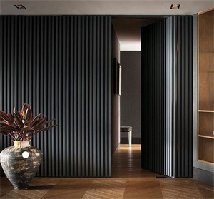 Madeira interior clading procurando 2.9m comprimento wpc parede canelada painel interior - Product Image 3