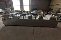 Machine industrielle entièrement automatique pour barres protéinées, ligne de production de barres énergétiques en acier inoxydable pour barres de céréales