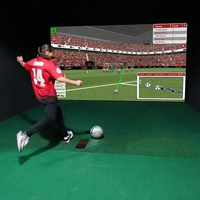 Simulateur de sport de football en réalité augmentée, jeu interactif de projection en réalité augmentée pour le divertissement, les sports, l'athlétisme, la remise en forme, la salle de sport