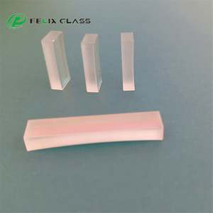 Lentille Cylindrique Plano-Convexe FELIX en Verre Optique BK7 10x10mm R13mm - Product Image 1