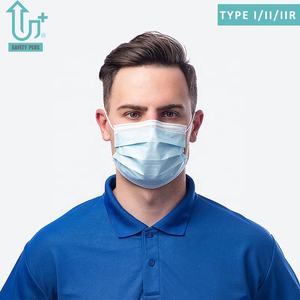 Masker Wajah Earloop 3 lapis sekali pakai dengan perlindungan luar ruangan Respirator & masker PM2.5 pemasok Tiongkok - Product Image 4