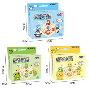 <span class=keywords><strong>Juego</strong></span> <span class=keywords><strong>de</strong></span> <span class=keywords><strong>mesa</strong></span> educativo interactivo Tic Tac Toe Eat Little Wolf, regalo <span class=keywords><strong>de</strong></span> Navidad para 2-4 años, caja <span class=keywords><strong>de</strong></span> color empaquetada - Product Image 5