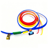 Ruban adhésif en silicone pour blocs de construction, vente en gros d'usine, rouge, orange, jaune, vert, ruban éducatif pour briques avec autocollant