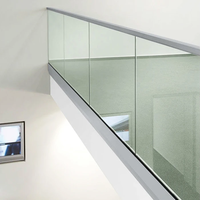 Système de garde-corps en verre et aluminium durable avec contrôle strict du traitement de surface