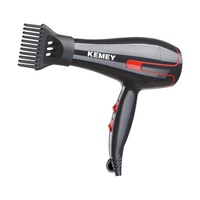 KEMEY KM-8888 2in1 1800w मजबूत पवन शक्ति बिजली हेयर ड्रायर मशीन कोई चोट पानी आयनों बाल बनाने वाला