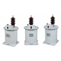Transformateur de tension intérieur 10 kV JDX-10 pour utilisation en poste de commutation avec configuration à trois enroulements et isolation immergée dans l'huile