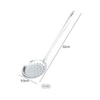 Top Choice Haute Qualité Satin Polonais Ustensile De Cuisine En Acier Inoxydable Louche À Soupe et Turner