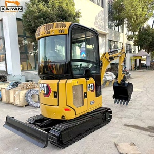 รถขุดไฮดรอลิกขนาดเล็ก CAT 302CR มือสอง 2 ตัน แบบตีนตะขาบ สำหรับงานปรับปรุงภายใน จัดสวน และก่อสร้าง - Product Image 4