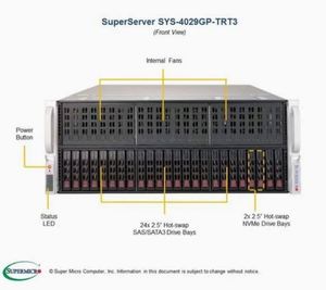 ซูเปอร์ไมโคร อินเทล ซีออน 3.2GHz GPU ซูเปอร์เซิร์ฟเวอร์ 4029gp-TRT มีสินค้าในสต็อก - Product Image 6