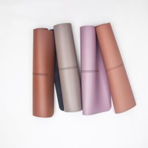 Nhà máy sản xuất thảm tập yoga bằng da <span class=keywords><strong>PU</strong></span> cao cấp, thân thiện với môi trường, in logo tùy chỉnh, bán buôn - Product Image 1