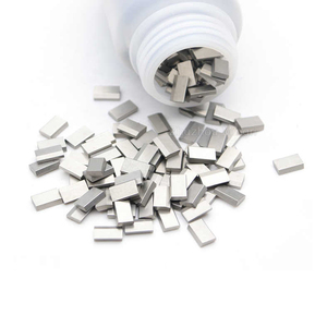 Lames de scie circulaires rectangulaires à coupe simple en carbure de tungstène <span class=keywords><strong>vierge</strong></span> cémenté et fritté, revêtement OEM, certifiées ISO9001, garantie 1 an - Product Image 4