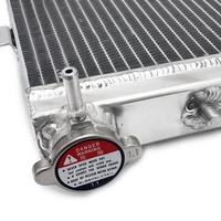 Radiateurs en aluminium argentés personnalisés TARAZON pour ATV Yamaha/Suzuki/Kawasaki/Ducati avec garantie de 12 mois