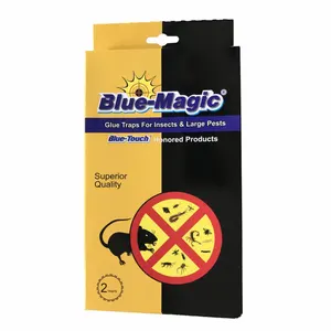 2020 Blue-Magic Glue Traps Insects & Large Pests Medium Size mouse glue traps
