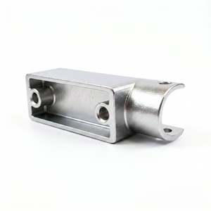 Support de fixation en acier inoxydable pour tube, moulé en sol de silice, base de montage, quincaillerie métallique personnalisée pour usage industriel - Product Image 3