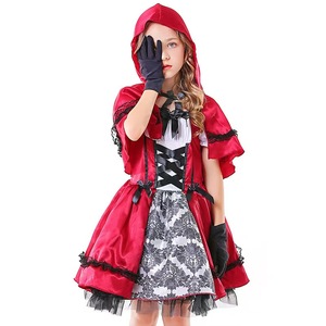 Costumi Sexy all'Ingrosso: Vestito da Principessa Cappuccetto Rosso, Uniforme per Giochi, Halloween, Fan di Film e Serie TV, Commercio Estero - Product Image 5