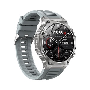 AK82 Smart Watch 1.8" BT Call Heart Rate Flashlight 800mAH 100+ Sport Modes IP68 Waterproof Outdoor Compass AI Voice Assistant - Product Image 2