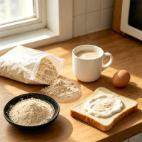 Farine d'orge pure et naturelle pour la pâtisserie saine et les ingrédients du pain – Vente en gros en vrac