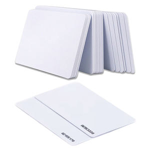 Fabricant chinois, vente en gros de cartes RFID intelligentes NFC 13,56 MHz / 125 kHz, cartes <span class=keywords><strong>d</strong></span>'<span class=keywords><strong>identité</strong></span> professionnelles en PVC, cartes vierges blanches - Product Image 1
