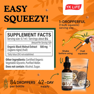 Yüksek kaliteli vücut yönetimi karanfil pelin zencefil ve parazit temizleyici takviyeleri peptidler siyah ceviz sıvı damlalar - Product Image 2