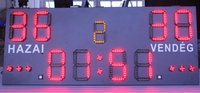 Tableau de score portable sans fil multi-sports pour handball, affichage LED extérieur