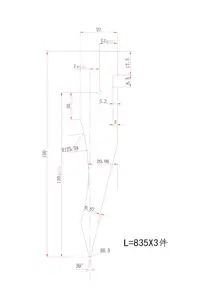 좋은 품질 835mm 프레스 브레이크 툴링, 프레스 브레이크 다이, 프레스 브레이크 펀치 및 다이 도구