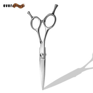 Kit de ciseaux à cheveux professionnels en acier inoxydable 440C, lame gauche, pointe affûtée, polissage miroir, manche décalé - Product Image 2