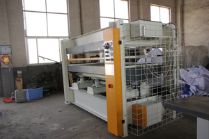 Presse hydraulique à chaud <span class=keywords><strong>Lauer</strong></span> 3 L pour la fabrication de placages - Product Image 3