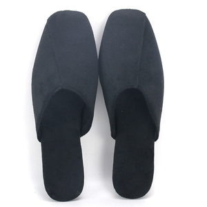 <span class=keywords><strong>Mules</strong></span> en fourrure chaudes pour femmes, printemps-automne, confortables, sans dos, plates, décontractées, à enfiler, à <span class=keywords><strong>talon</strong></span> bas, mocassins - Product Image 2