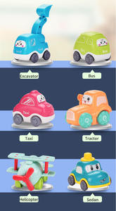 Ensembles de jouets de voiture de <span class=keywords><strong>camion</strong></span> de bébé pour l'enfant en bas âge jouets de bébé 12-18 mois jouets pour garçon de <span class=keywords><strong>1</strong></span> 2 3 ans pour les enfants en bas âge 6 ensembles - Product Image 5