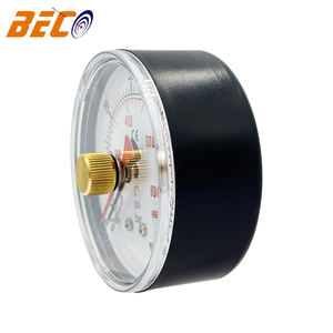 مقياس ضغط منخفض 60 بوصة مقياس ضغط تناظري لقياس الضغط باستخدام إبرة مزدوجة مع مؤشرين كحد أقصى للإشارة إلى اليد - Product Image 4