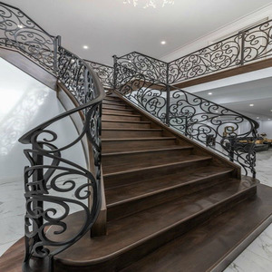 Villa <span class=keywords><strong>de</strong></span> lujo Entrada Escaleras Barandilla <span class=keywords><strong>de</strong></span> <span class=keywords><strong>hierro</strong></span> Diseño <span class=keywords><strong>Hierro</strong></span> forjado para aplicación <span class=keywords><strong>de</strong></span> hotel - Product Image 4