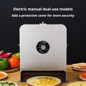 Tự động điện thép không gỉ rau & trái cây Slicer cho khoai tây chiên dưa chuột chanh táo bắp cải cà chua cắt - Product Image 5