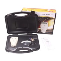 Shengce GM210 Jauge d'épaisseur numérique portable LCD en ABS pour la mesure du film de peinture automobile, plage 0-1800µm, précision 0,1%