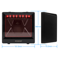 Lecteur de codes-barres à balayage rapide GTCODESTAR GT-9900A, vérificateur de prix de supermarché, scanner de codes-barres 2D programmable