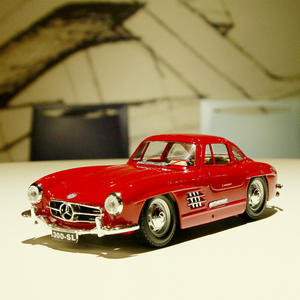 Bburago – <span class=keywords><strong>voiture</strong></span> classique de <span class=keywords><strong>Collection</strong></span> M ercedes Benz 300SL, porte ouverte, moulé sous pression, <span class=keywords><strong>voiture</strong></span> en alliage, modèle en métal, jouet 1:24 - Product Image 6