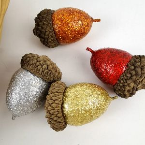 Decorazione di <span class=keywords><strong>ghiande</strong></span> artificiali naturale tappo di <span class=keywords><strong>ghiande</strong></span> finte Mini <span class=keywords><strong>ghiande</strong></span> per l'autunno e la decorazione artigianale di natale - Product Image 3