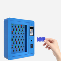 Armoire de gestion de clés électronique intelligente pour entreprise de transport, avec 20 clés, empreintes digitales, reconnaissance faciale et RFID