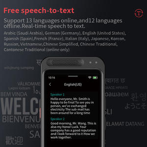 AI Intelligent Online Offline Smart Translator admite 138 idiomas, incluido el polaco, ucraniano, holandés, ruso, hindi, vietnamita - Product Image 3