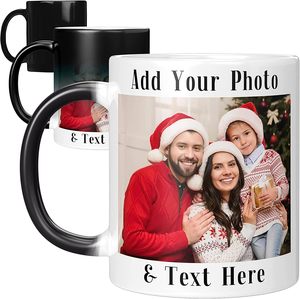 11 oz Gift <b>Box</b> Custom Printed Logo Ceramic Coffee Water Sublimation Heat Sensitive Color Changing <b>Magic</b> Mug Cup for Sublimation - Product Image 3