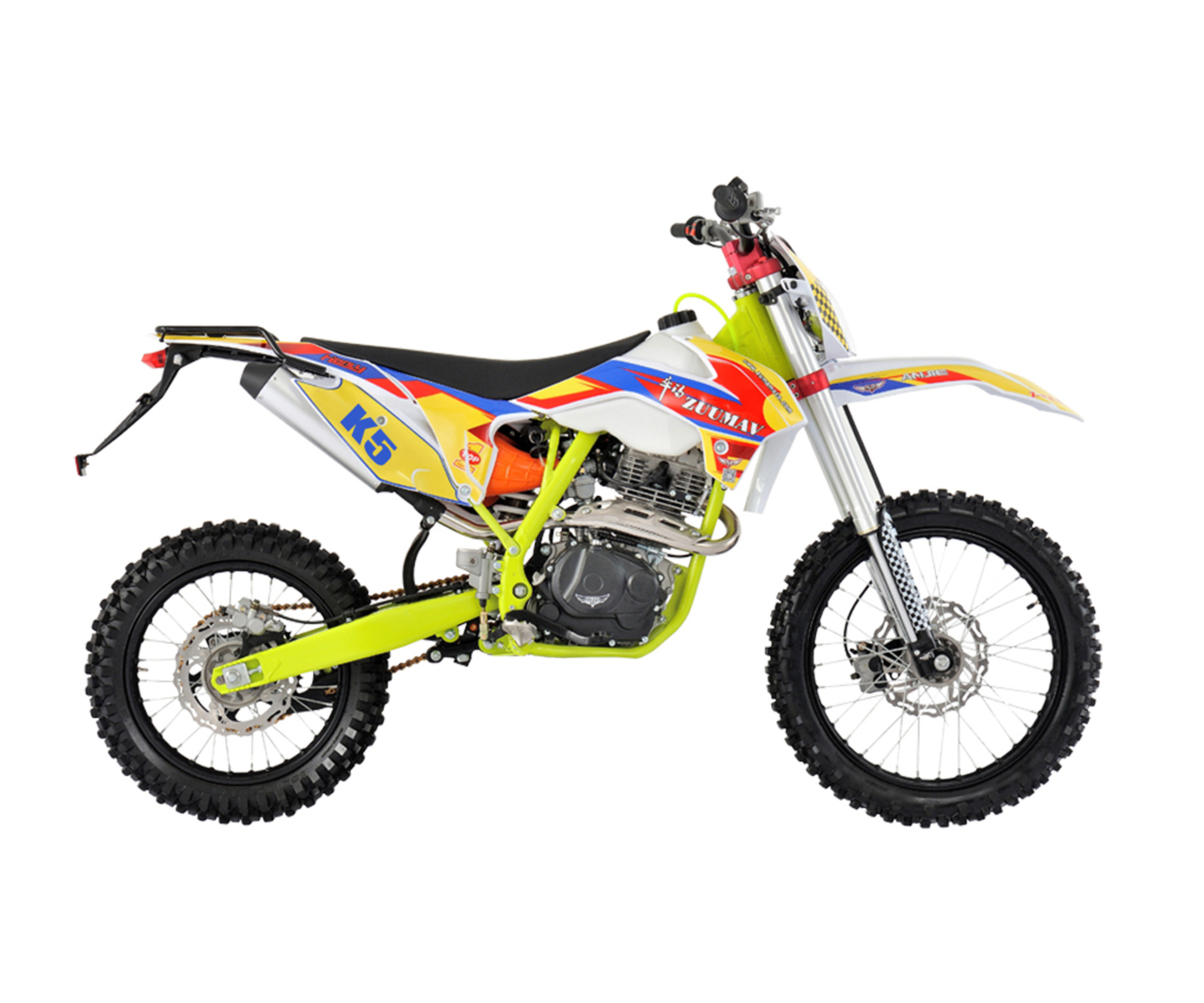Factory-Direct Zuumav K5-CB232X Motocross 4-Stroke Dirt Bike - Off