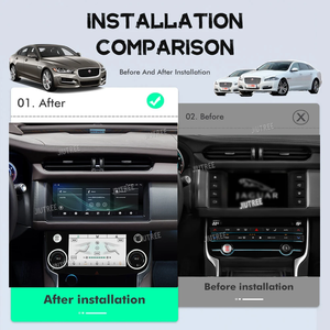 Radio Multimedia Android para Auto con GPS y Panel de Climatización para Jaguar XE XF XFL 2016 2017 2018 2019 2020 - Product Image 3