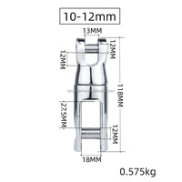 Haute qualité en acier inoxydable 316 bateau ancre connecteur pivotant Double chaîne d'ancrage accessoires de matériel marin