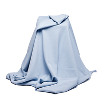Tissu tricoté approprié délicat confortable en coton nacré à haute élasticité pour les pantalons à capuche à manches courtes