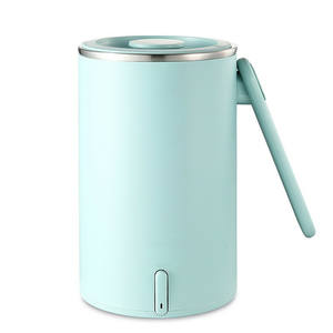 गर्म बिक्री 0.6l पोर्टेबल स्टेनलेस स्टील इलेक्ट्रिक केटल स्मार्ट होम बीकर बाहरी यात्रा के लिए थर्मल कप भंडारण योग्य मिनी उपहार के साथ - Product Image 1