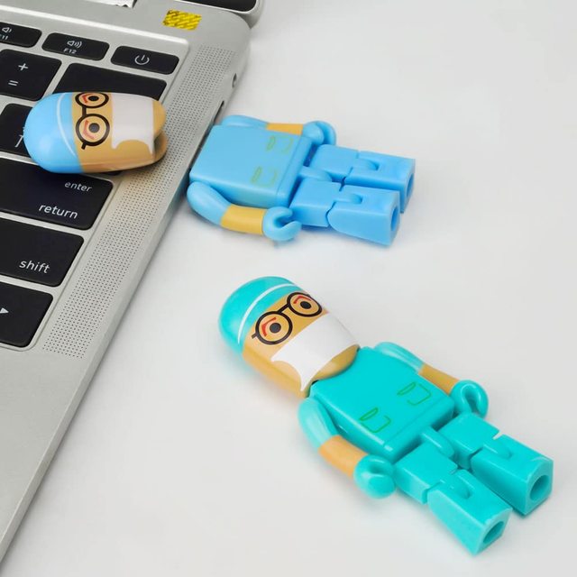 8GB Cute USB Flash Drive, Doctors Nurses Memory Stick Drive Pendrive Gift for Kids, Teacher, Friends