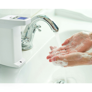 Dispenser Automatico di <span class=keywords><strong>Sapone</strong></span> Liquido da 350ml con Sensore a Infrarossi in ABS, Erogatore Senza Contatto per <span class=keywords><strong>Bagno</strong></span> e Cucina, Ideale per Hotel - Product Image 3